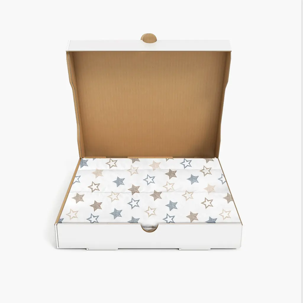 Бортики в дитяче ліжечко 30x120 BEIGE STARS COSAS (4822052276990) - фото 3