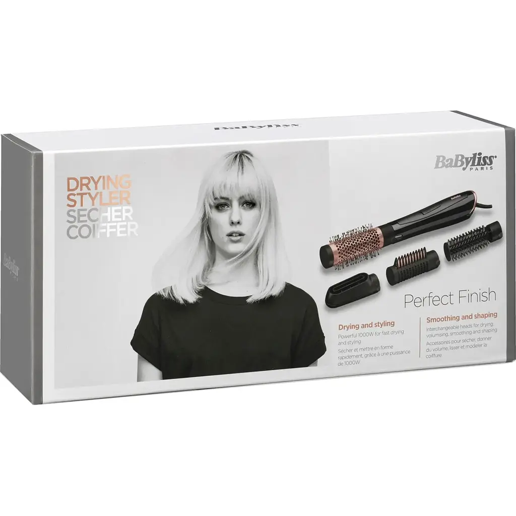 Фен-щітка BaByliss Perfect Finish чорний (AS126E) - фото 3