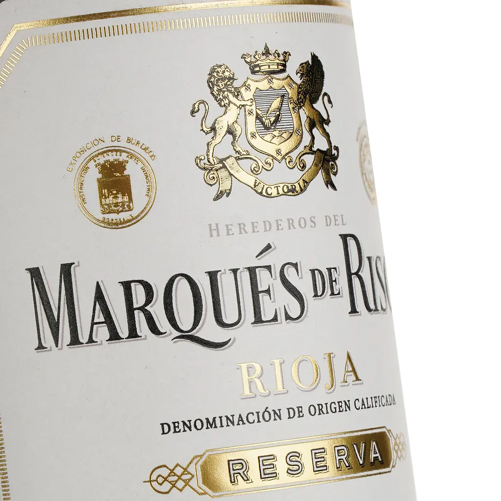 Вино Marques de Riscal Reserva, червоне, сухе, 0,375 л - фото 3
