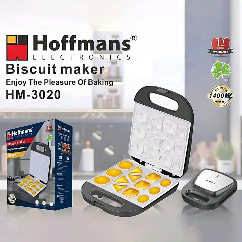 Мультипекар для печива Hoffmans 1400W HM-3020 • Швидке та зручне приготування домашнього печива - фото 4