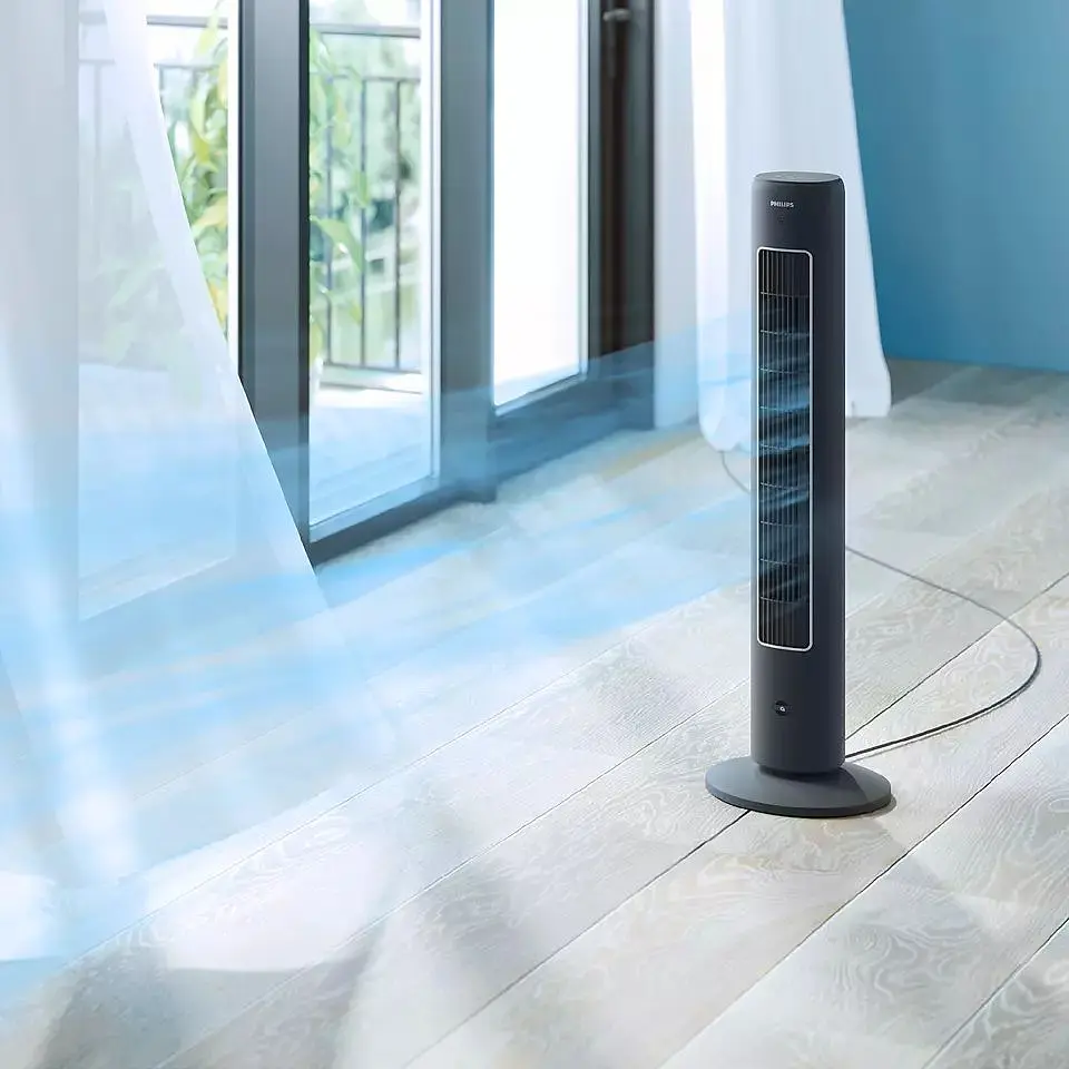 Вентилятор Philips колонний 110 см 40 Вт графіт (CX5535/11) - фото 17
