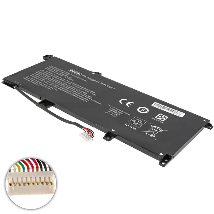 Акумулятор HP MB04XL (Envy 15-AR, 15-AQ, M6-AR, M6-AQ series) 15.4V 3400 mAh 52Wh Black - фото 2