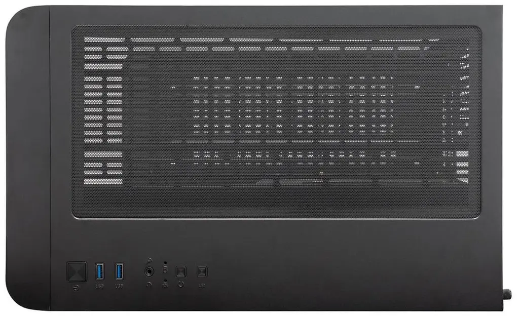 Корпус 1stPlayer UV6-BK-2FC7R-1FC7 Black без БП (UV6-BK-2FC7R-1FC7) - фото 6