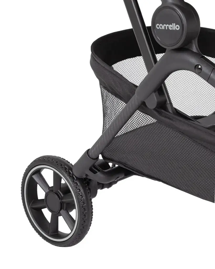 Прогулянкова коляска Carrello Evo CRL-5533 Inkstone Black легка компактна з амортизацією - фото 7