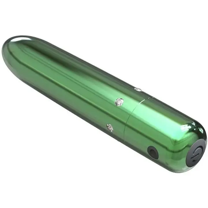 Виброкуля PowerBullet Pretty Point Rechargeable Bullet Teal бирюзовый перезаряжаемый - фото 4