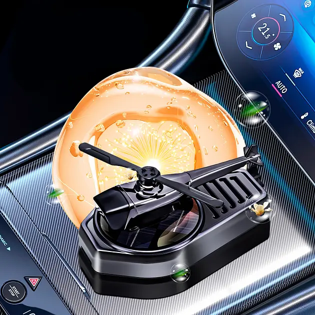 Ароматизатор автомобільний Вертоліт J4 на сонячній батареї - фото 3