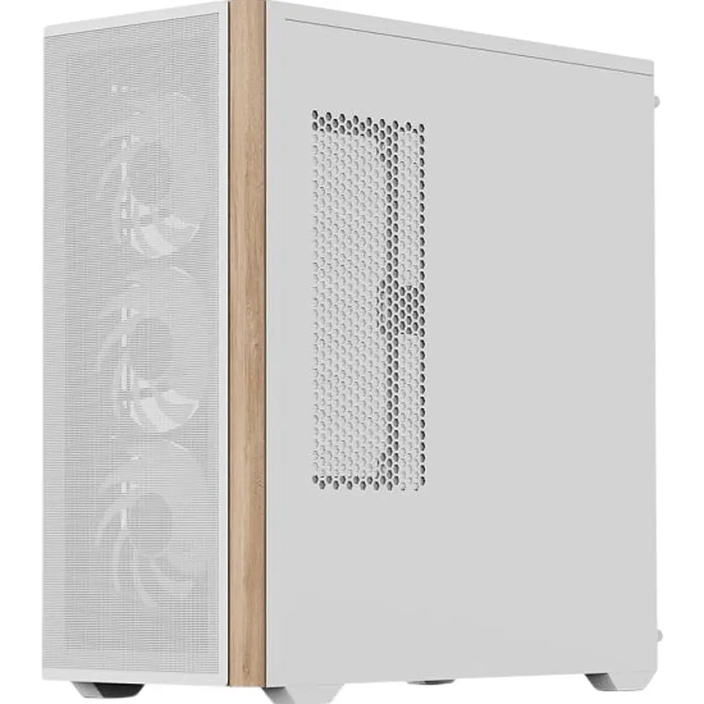 Корпус AeroCool D501A-G-WT-v2 White (ACCM-DS01043.21) [146670] - фото 5