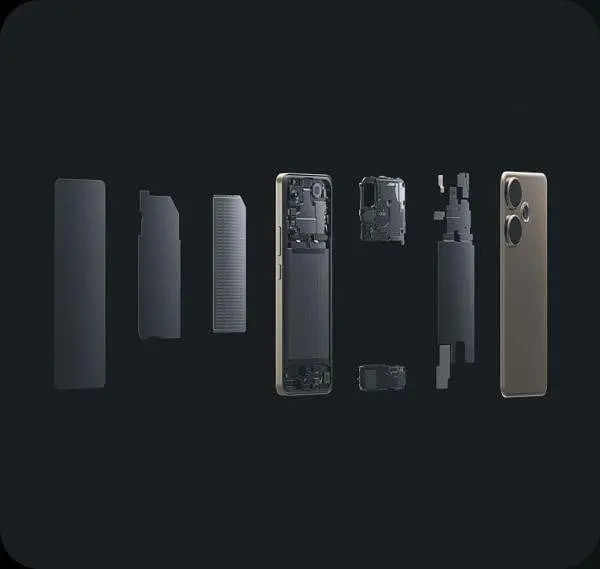 Смартфон Poco F6 12/512GB Titanium - фото 7