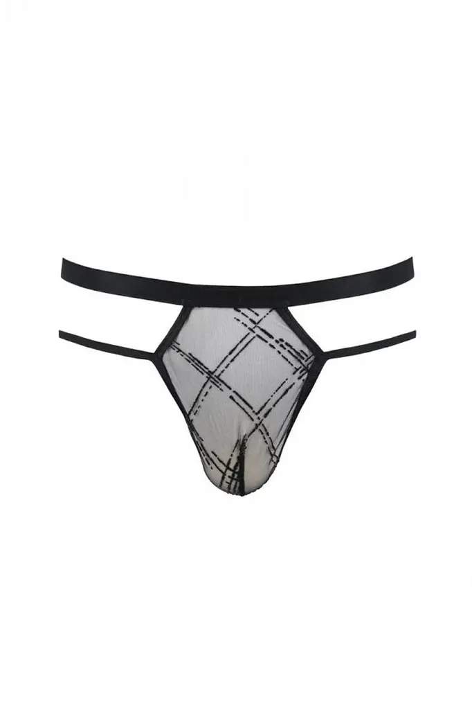 Сексуальные мужские стринги Passion Free Your Senses Thong Collin 029 S/M черный - фото 3