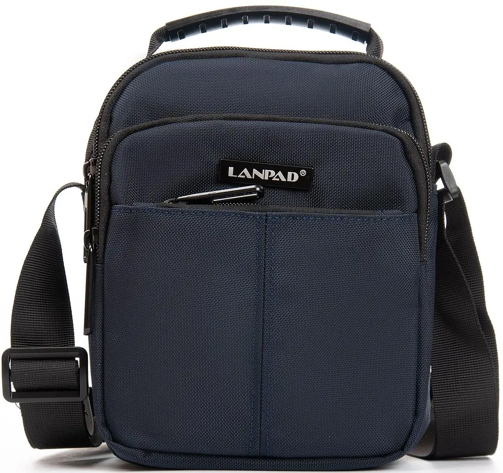 Сумка чоловіча на плече Lanpad Синя