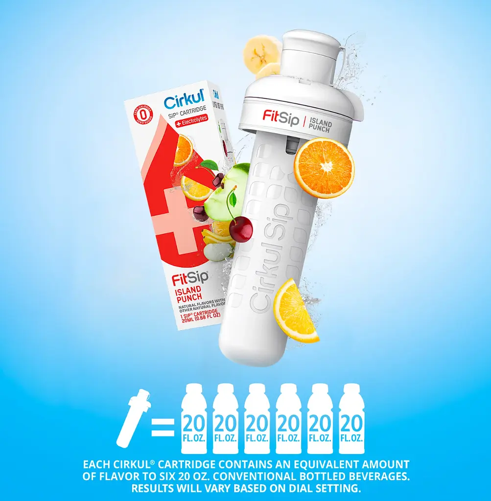 Картридж для напоїв Cirkul FitSip зі смаком тропічного пуншу 1 шт - фото 4