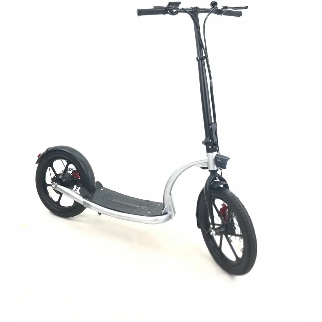 Электросамокат Hiboy VE1 (500W, 48V, 10Ah) 16" Серый - фото 4