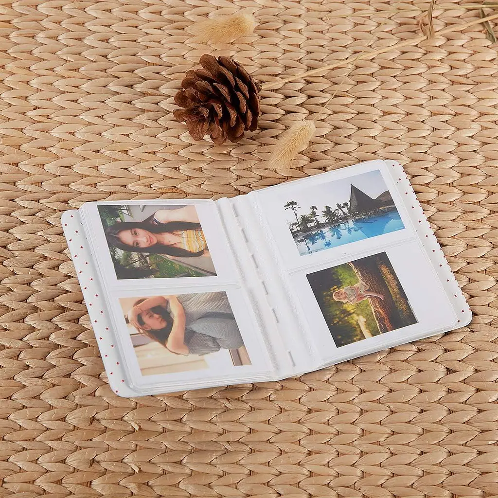 Фотоальбом для Fujifilm Instax Mini (12, 11, 40, 70, 90, 99, EVO, Link, Liplay) Polaroid 300, Z2300 на 64 фото, білий  - фото 4