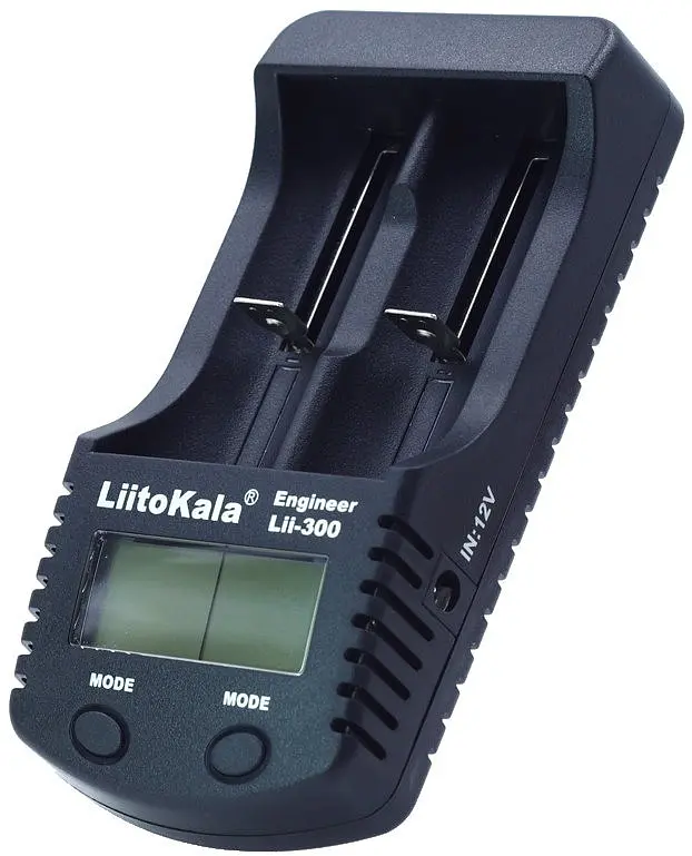 Зарядний пристрій LiitoKala Lii-300, 2x(Lion/NiMH/NiCd), Power Bank, discharge function, display - фото 3
