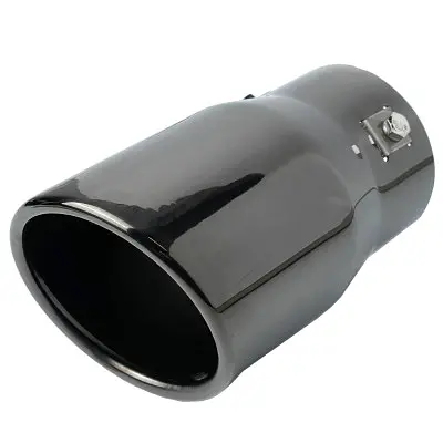 Насадка на глушник Vitol 127x75x68 мм Темний Хром (НГ-0008 BK) - фото 4