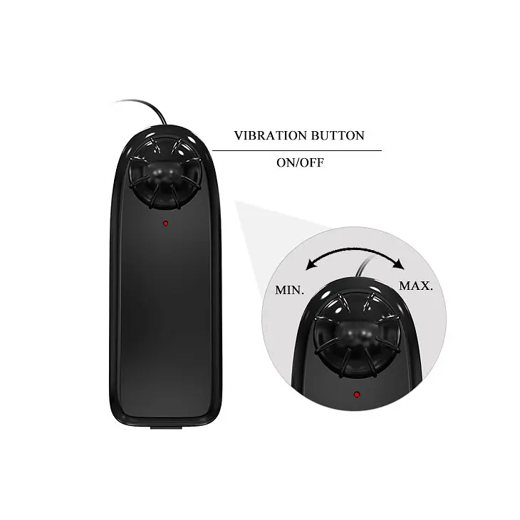 Страпон з вібрацією Ultra Vibrating Doble-Heads LyBaile тілесний - фото 3
