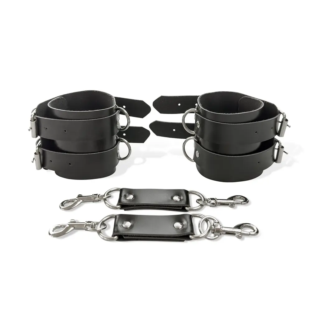 Наручники чоловічі Art of Sex - Handcuffs Dragons man з екошкіри, колір чорний Art of Sex SO9975 99821 - фото 3
