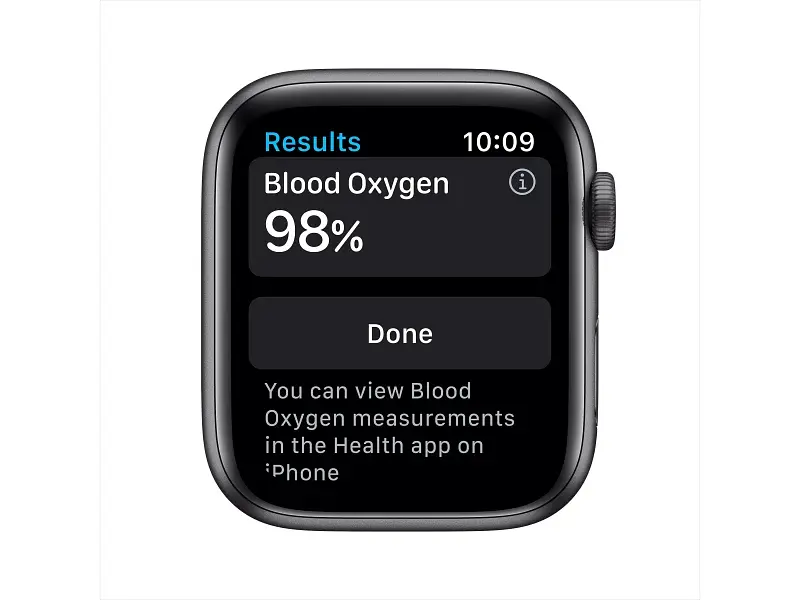 Смарт-годинник Apple Watch Series 6 GPS 44mm Space Gray Aluminum Case w. Black Sport B. (M00H3) - фото 2