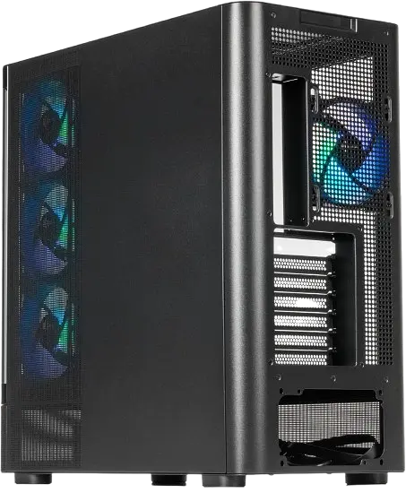 Корпус QUBE MASTERFORCE RGB Black (MASTERFORCE_GBNU3) - фото 5