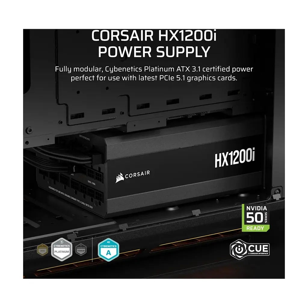 Блок живлення Corsair 1200W HX1200i (CP-9020307-EU) - фото 7