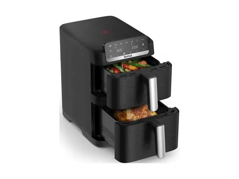 Мультипіч (аерофритюрниця) Tefal Easy Fry Crispy Stack EY7528E0 - фото 2