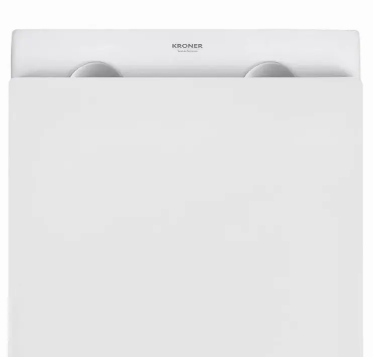 Унітаз підвісний безобідковий Kroner Eifel WHI493436 RIMLESS з сидінням Slim Duroplast / Soft-close / Quick relase (KE493436WHIR) (CV029611) - фото 9