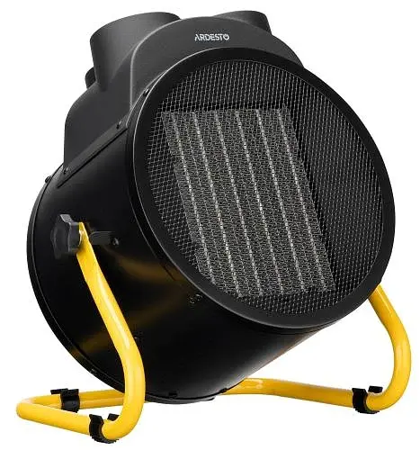 Теплова гармата Ardesto IFH-05B, Black/Yellow, 5000 Вт, площа обігріву 50 м2 - фото 4