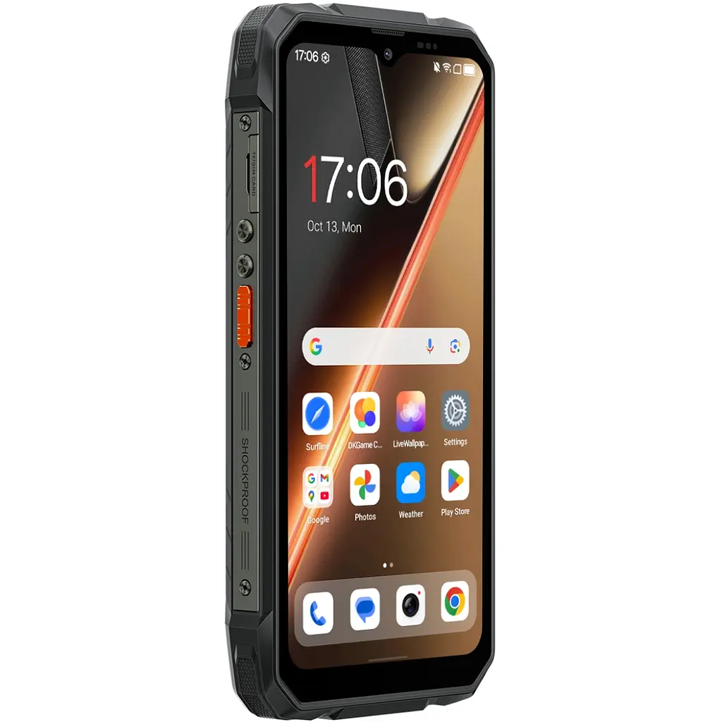 Смартфон Blackview ROCK 1 Pro 6.56" HD+ /8GB/256GB/ G81 /15000mAh / 20+16Мп / 2D Scaner /IP69K/Black - фото 3