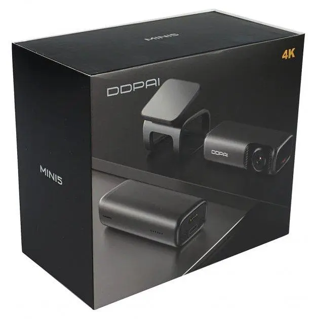Видеорегистратор DDPai Xiaomini 5 Dash Cam Global RU - фото 4