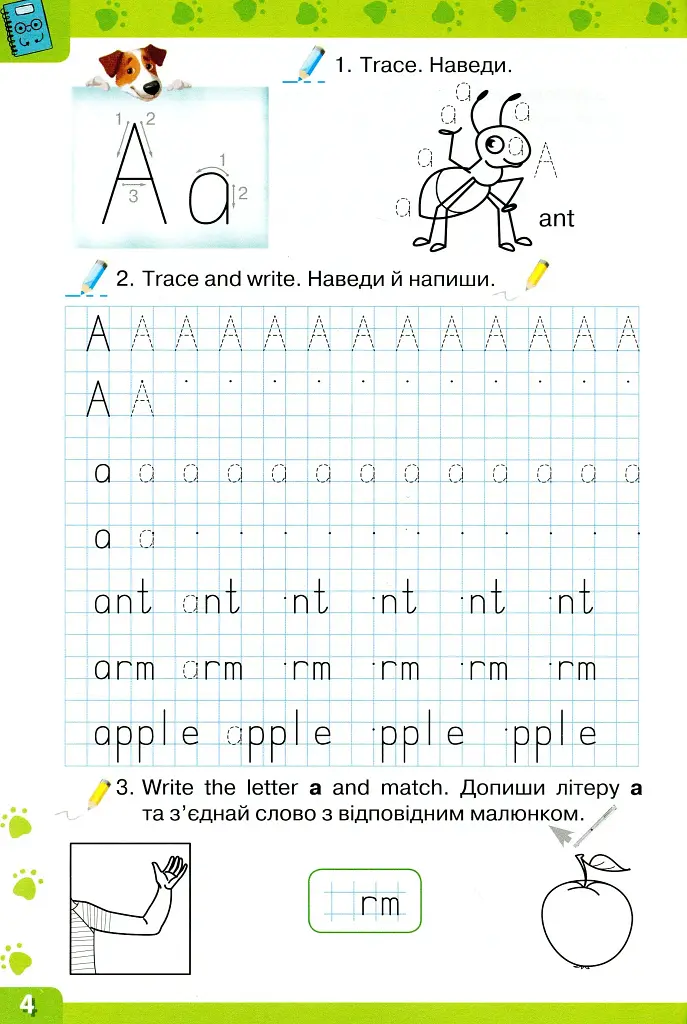 Англійська мова 1 клас. Write with Buddy - фото 2