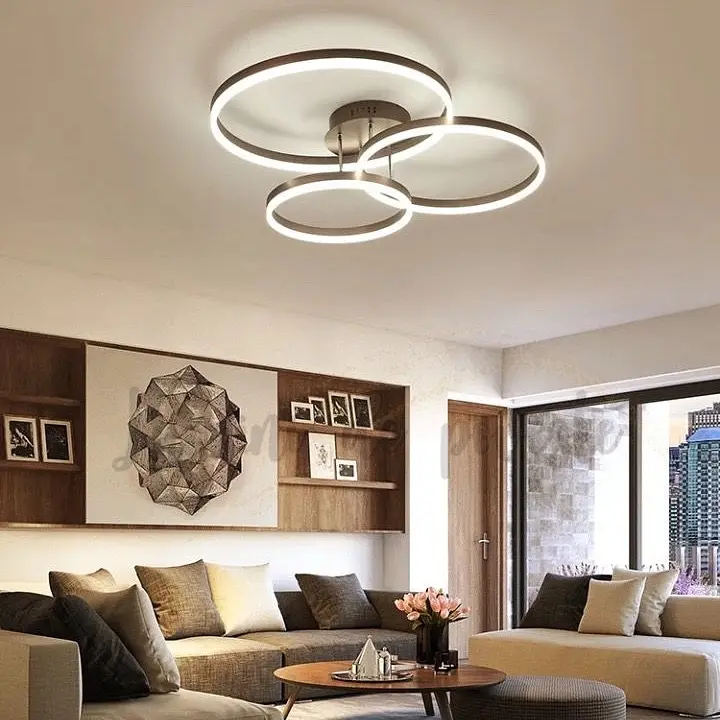 LED люстра Anelli Coffee на 3 кольца Ст. A 8008/3 BCoffee | Line F - фото 6