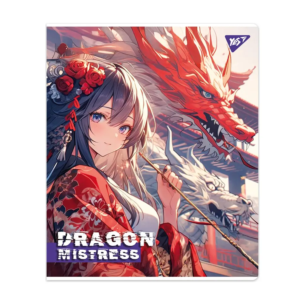 Зошит Yes Dragon mistress А5 12 аркушів клітинка (767491), в асортименті - фото 6
