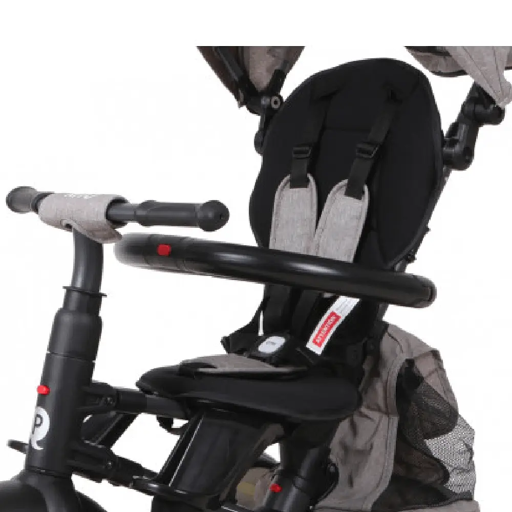 Дитячий складний триколісний велосипед Qplay Rito + Eva сірий (S380-8Grey) - фото 2