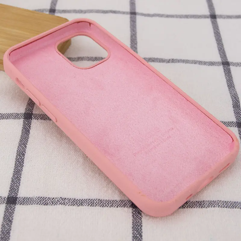 Чохол Silicone Case Full Protective (AA) Apple iPhone 13 mini (5.4) Розовий / Pink - фото 3