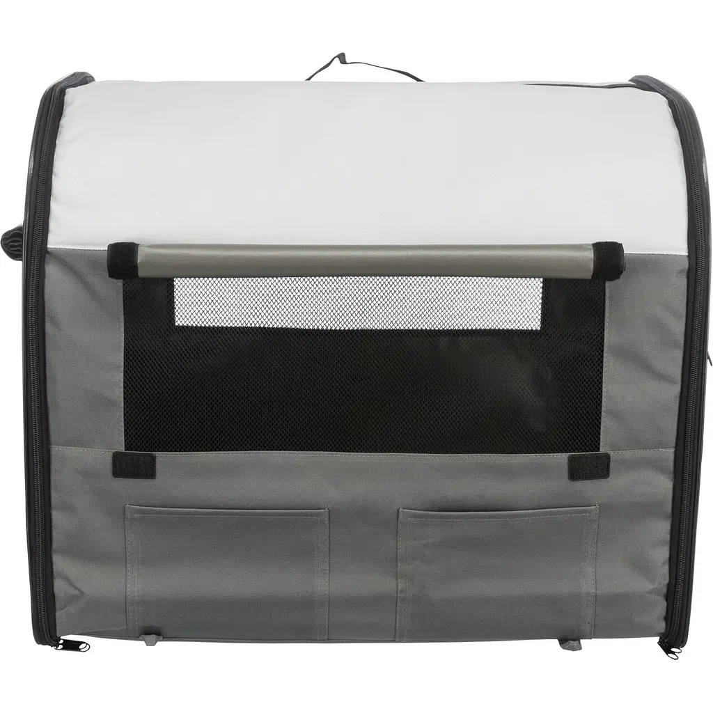 Сумка-переноска для собак Trixie Kennel, поліестер, S, 60х50х50 см, синя з блакитним - фото 2