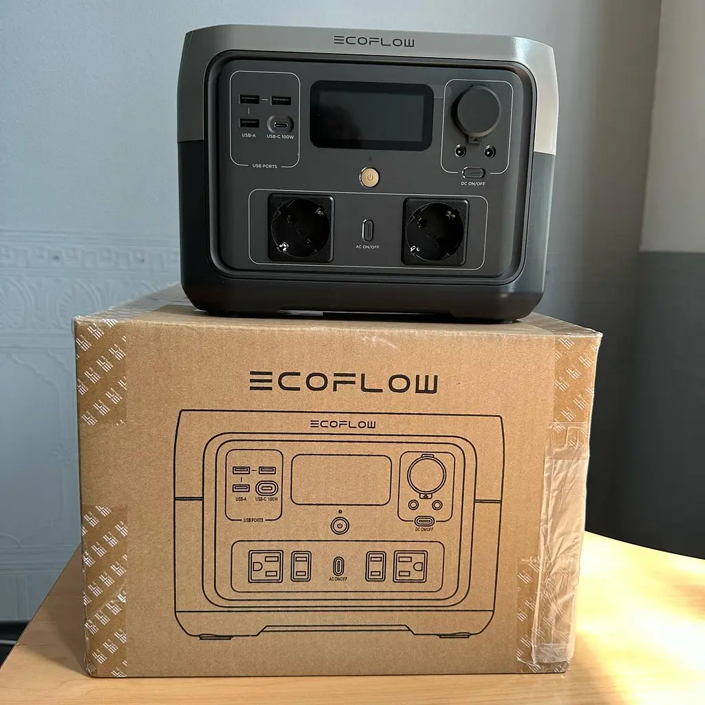 Зарядна станція EcoFlow River 2 MAX 512 Вт*ч пік1000ВТ євро розетки (EFR610 EU 2євро розетки) - фото 9