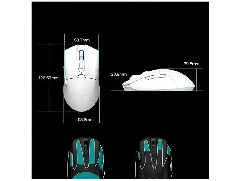 Миша Thunderobot ML602 SE Dual Mode wireless (ML602SE) - фото 2