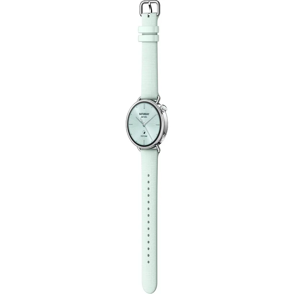 Смарт-годинник Xiaomi Watch S4 41mm Fluororubber Strap Mint Green (BHR080CGL) [148157] - фото 5
