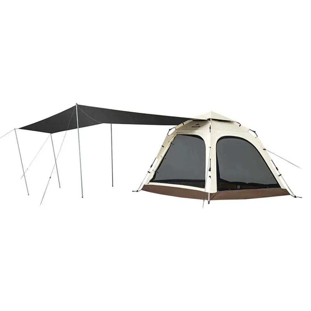 Намет Naturehike Ango CNK2550WS010 L 3 автоматичний з тентом Brown
