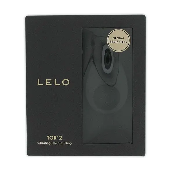 Ерекційне кільце з вібрацією LELO Tor 2 Black - фото 4