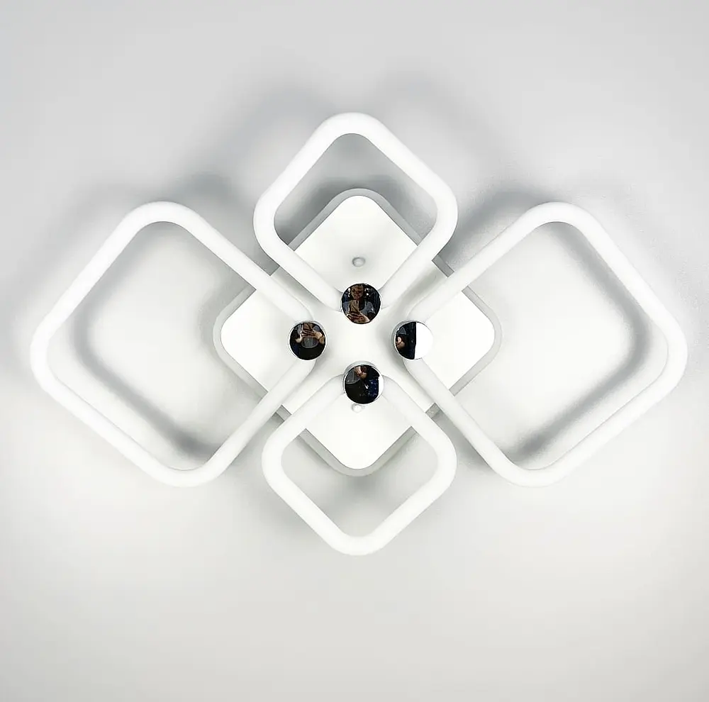 Світильник з LED кільцями, що розсіює світло на 360° Line.F A 2837/2+2 RGB LED - фото 4