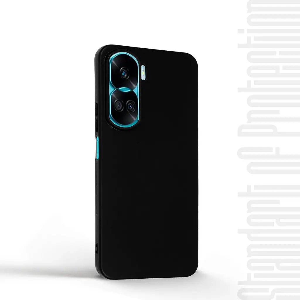 Чехол-накладка для смартфона Honor 90 Lite противоударный, силиконовый, термополиуретановый (ТПУ), с защитой камеры и корпуса, черный, защита всего корпуса, ArmorStandart (ARM73691) - фото 2