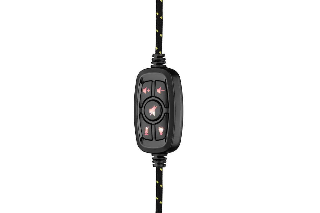 Навушники ігрові з мікрофоном 2E GAMING HG315 Yellow, 7.1, USB-A, RGB, 2 м - фото 6