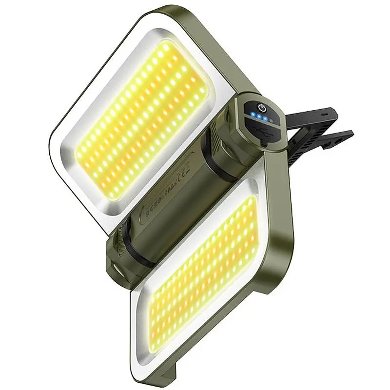 Кемпінговий ліхтар DL22 solar-powered (5000 mAh) Green Hoco teh0029709 - фото 2