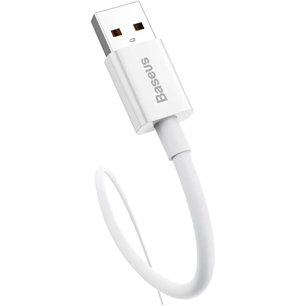 Кабель Baseus Superior Series Fast Charging USB-А to USB-С 1.5m White (P10320102214-02) [106125] - фото 3