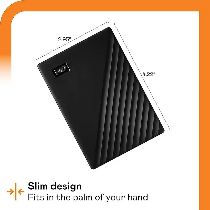 Зовнішній жорсткий диск 2.5" USB 5.0TB WD My Passport Чорний (WDBPKJ0050BBK-WESN) - фото 7