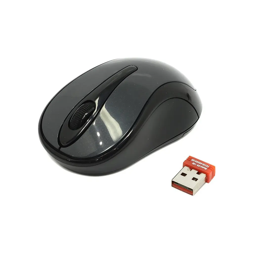 Мишка A4Tech G3-280N Glossy grey - фото 3