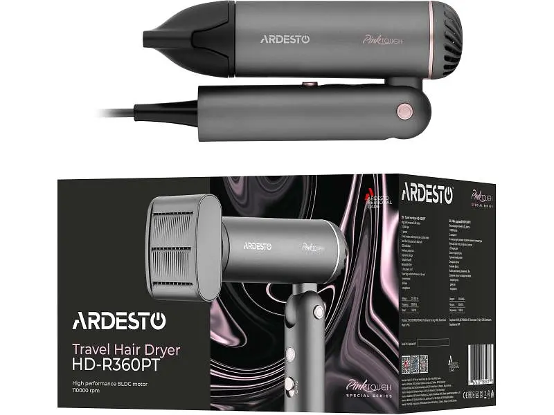 Фен Ardesto HD-R360PT - фото 6