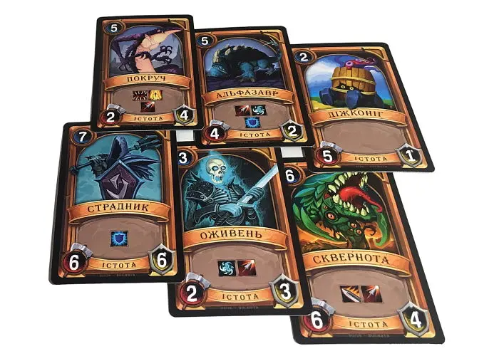Настольная игра Games 7 Days Битва Колод. Выпуск 1: Посвящение (Clash of Decks: Starter Kit) (укр.) + уникальное промо! (БК001) - фото 2