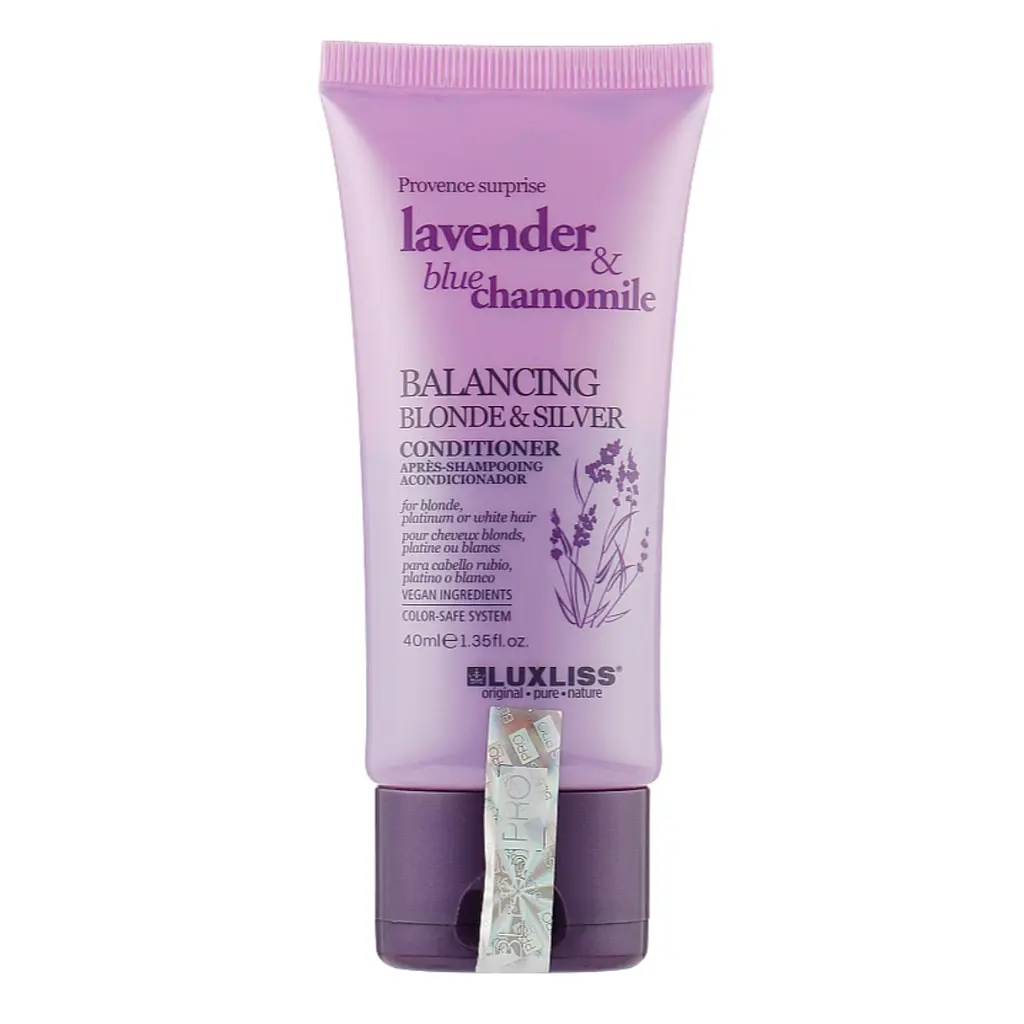 Кондиціонер для блонду Luxliss Balancing Blonde & Silver Conditioner 40 мл